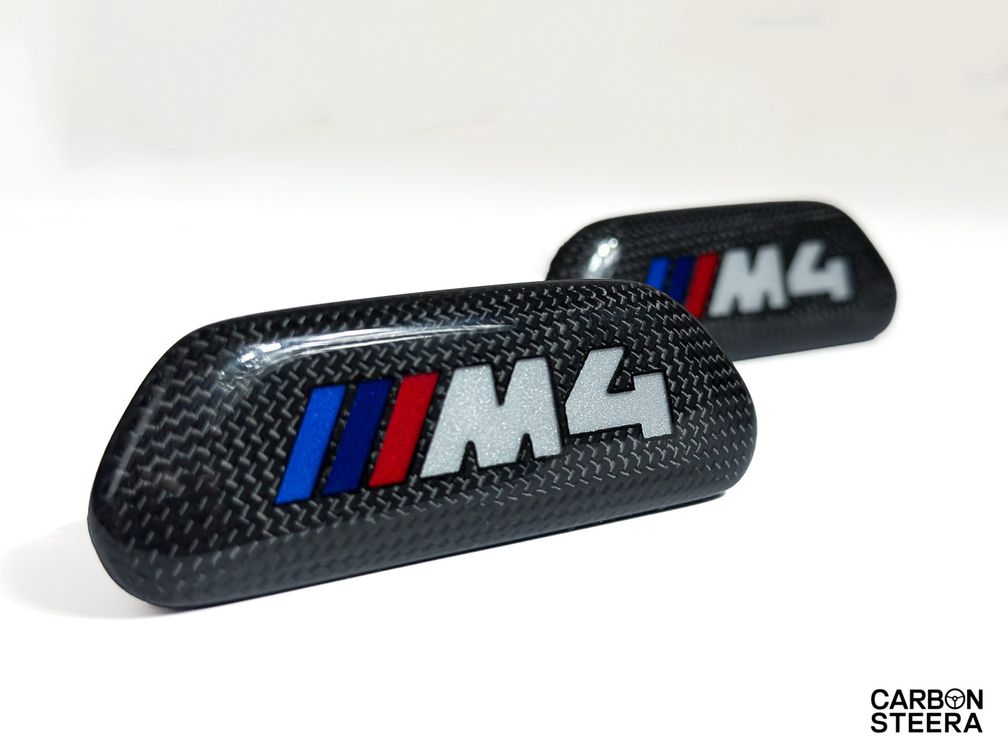 F82 / F83 BMW M4 Illuminated  carbon fiber Seat Badge