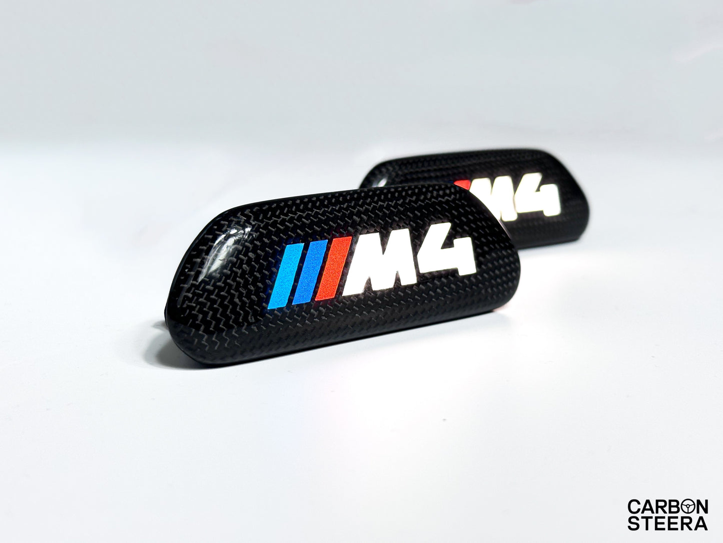 F82 / F83 BMW M4 Illuminated  carbon fiber Seat Badge