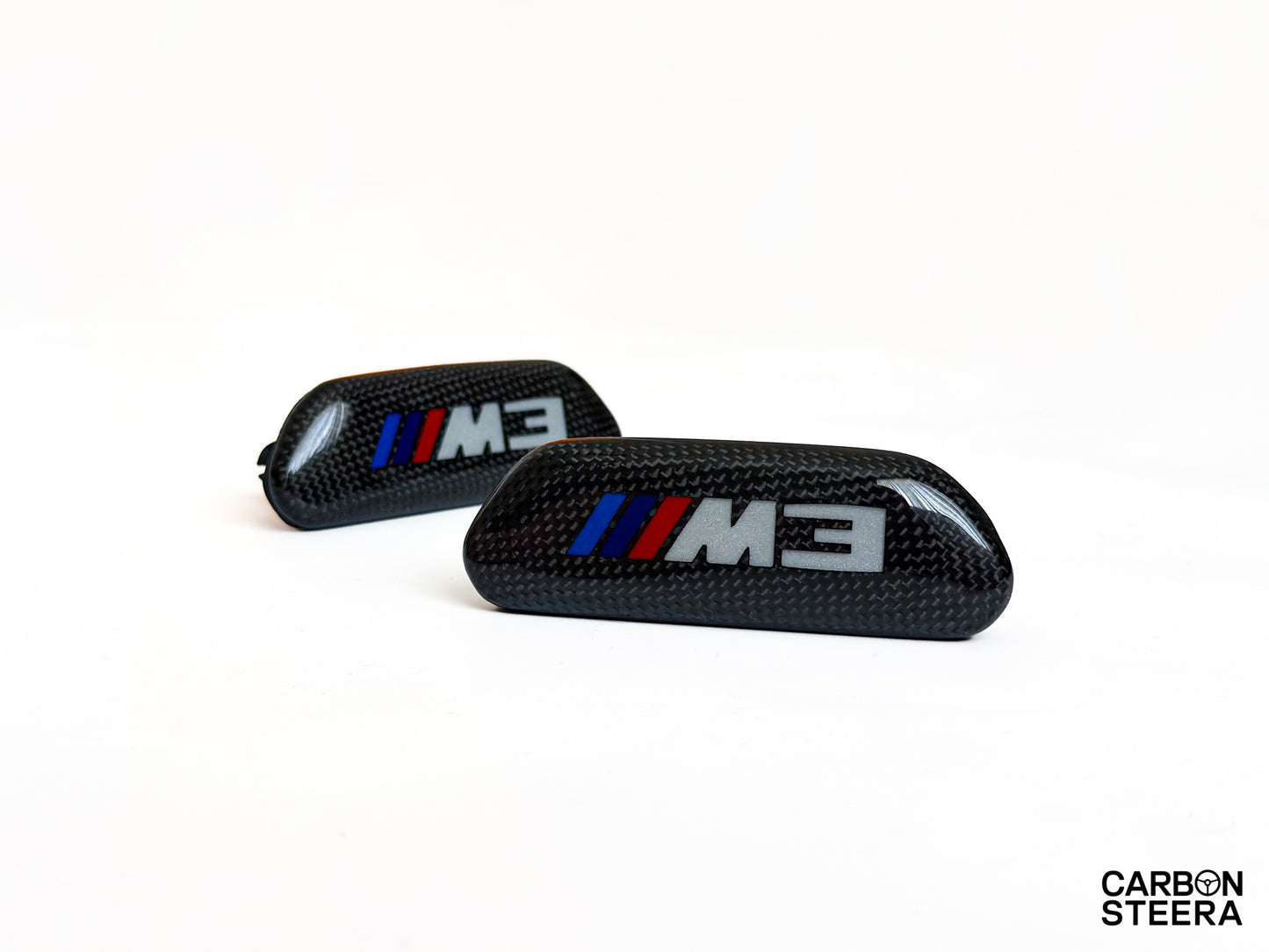 F80 BMW M3 Illuminated carbon fiber Seat Badge
