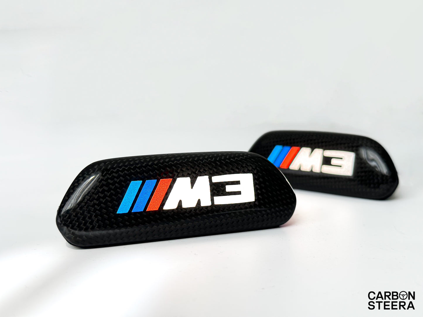 F80 BMW M3 Illuminated carbon fiber Seat Badge