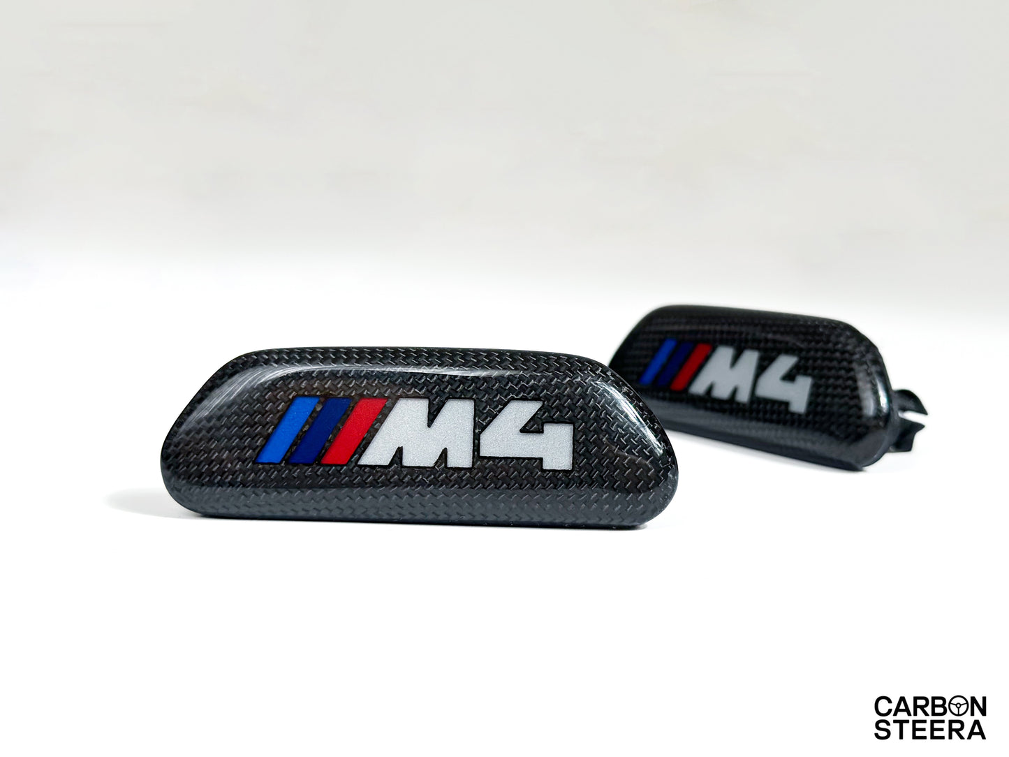 F82 / F83 BMW M4 Illuminated  carbon fiber Seat Badge