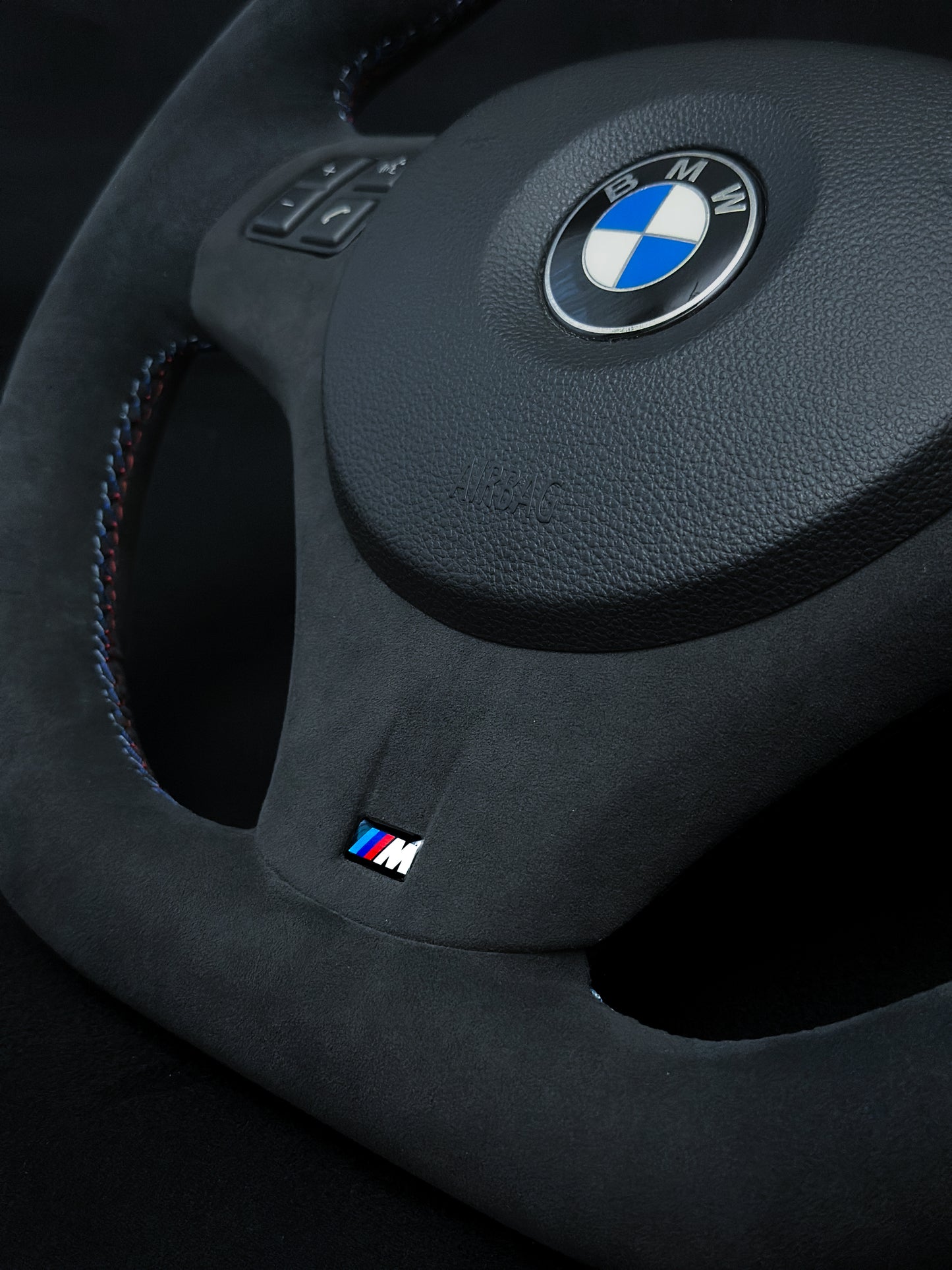 BMW E9x E8x Steering Wheel Alcantara Leather