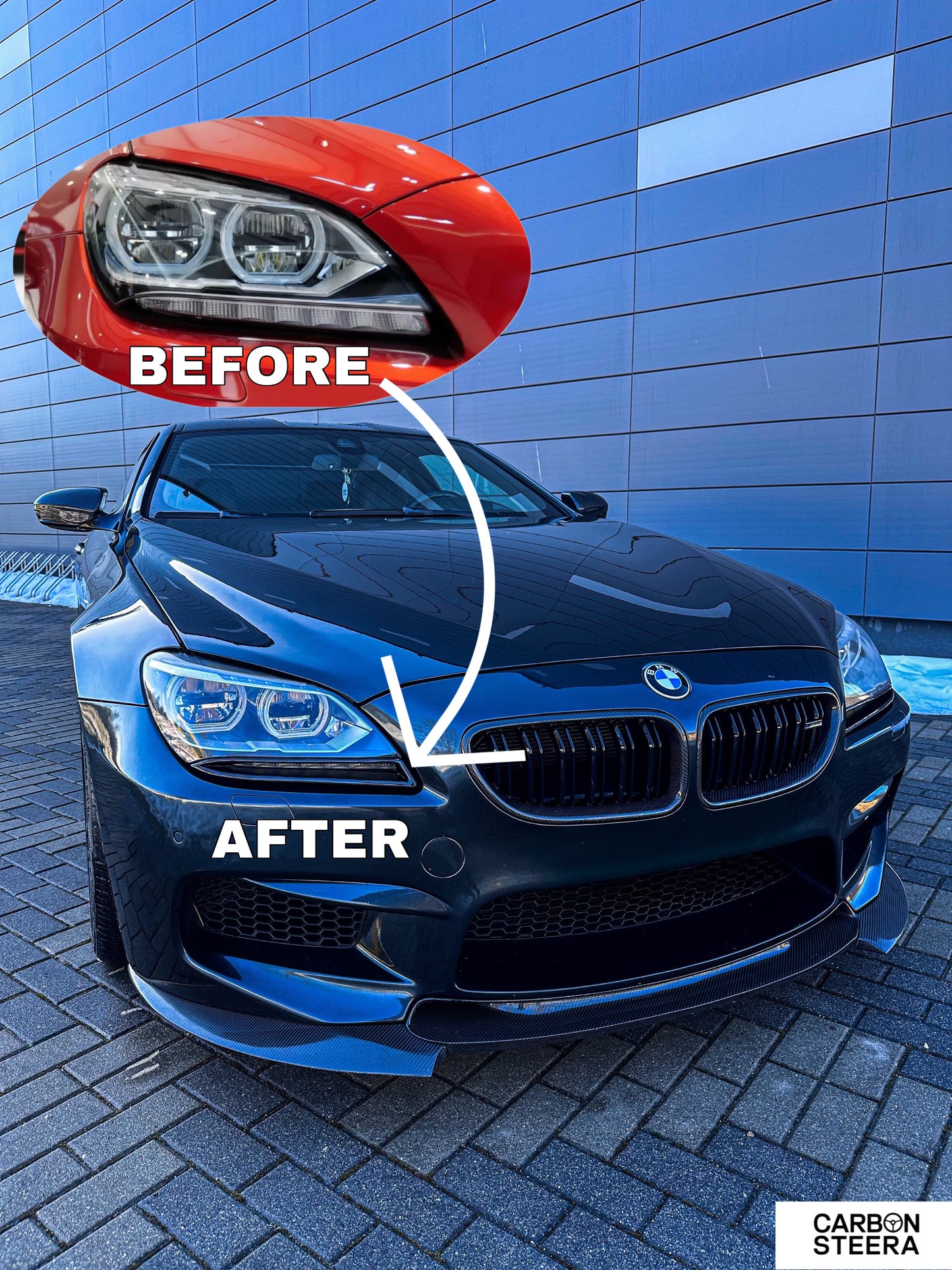 BMW F06 / F12 / F13 Headlight Headlight Lower Trim
