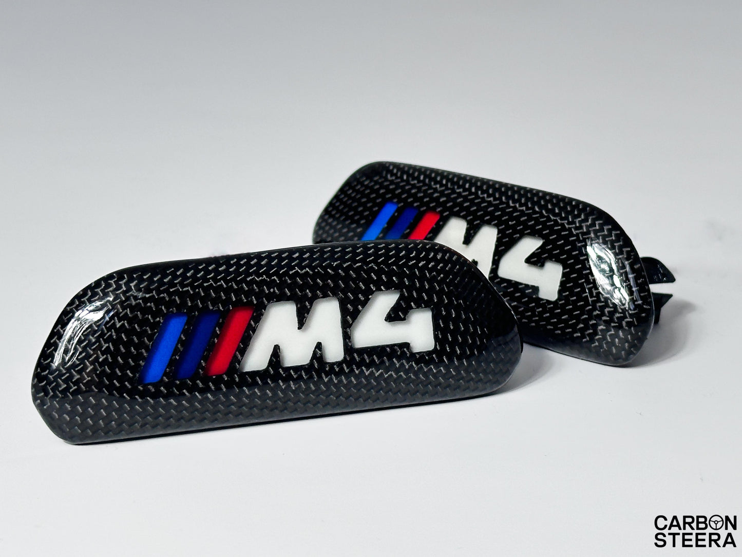 F82 / F83 BMW M4 Illuminated  carbon fiber Seat Badge